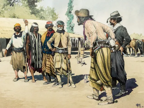 Gaucho Painting
